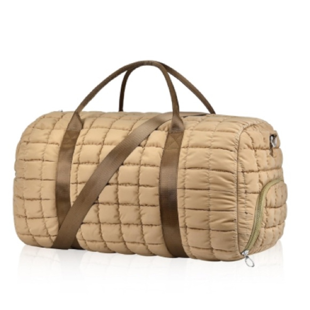 Duffle Bag for Travel – 22”x14”x9” Airline-Approved - Weekender Bag w/ Shoe Comp